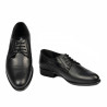 Elegante Herrenschuhe 837 Schwarz