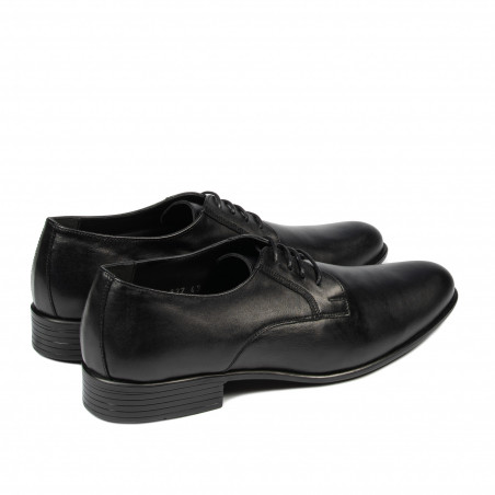 Elegante Herrenschuhe 837 Schwarz