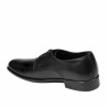 Elegante Herrenschuhe 837 Schwarz