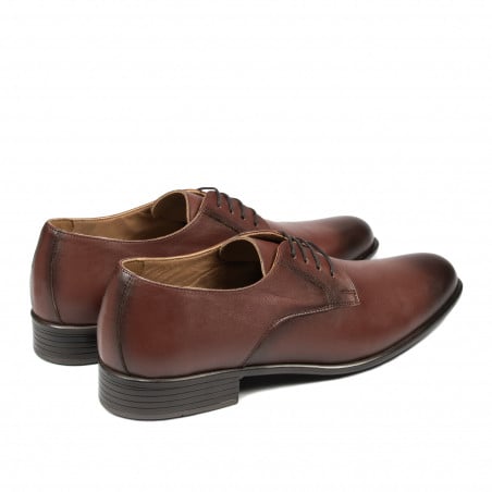 Elegante Herrenschuhe 837 in Cognac