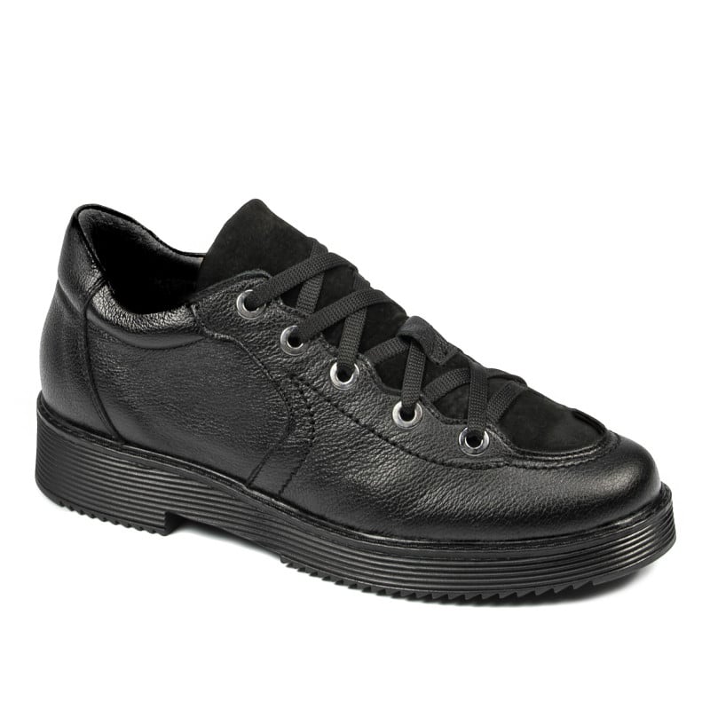 Damen Freizeitschuhe 6026 schwarz kombiniert