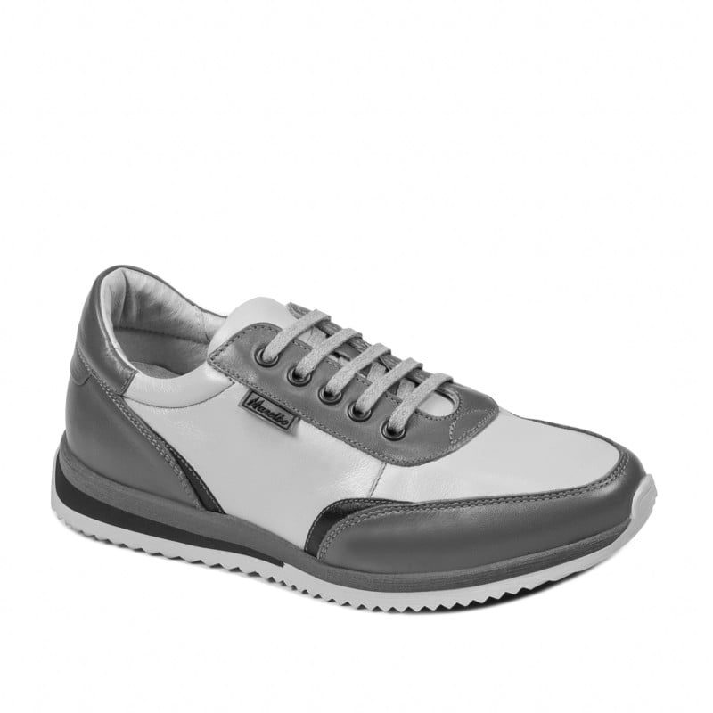 Jugendsportschuhe 374 grau kombiniert