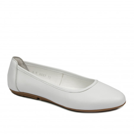Damen Ballerinas 6027 weiß