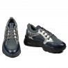 Damen Sportschuhe 6038 indigo kombiniert
