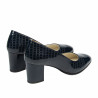 Elegante Damenschuhe 1268 Lack Indigo