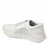 Damen Sport/Freizeitschuhe 6010 Perlmuttweiß kombiniert