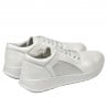 Damen Sport/Freizeitschuhe 6010 Perlmuttweiß kombiniert