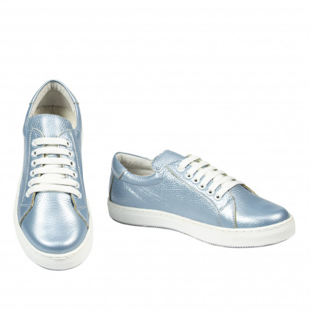 Damen Sportschuhe 695 blau perlmuttfarben