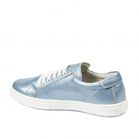 Damen Sportschuhe 695 blau perlmuttfarben