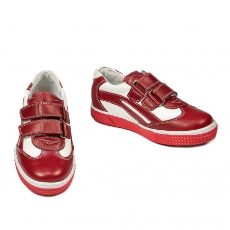 Kleinkinderschuhe 16c rot+weiß