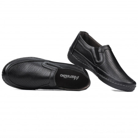 Damen Mokassins 6000 Schwarz