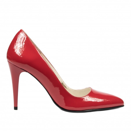 Elegante Damenschuhe 1246 Lack Rot