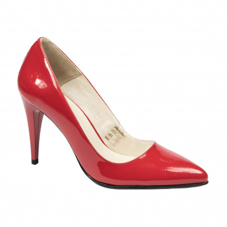 Elegante Damenschuhe 1246 Lack Rot