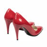 Elegante Damenschuhe 1246 Lack Rot