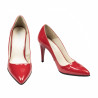 Elegante Damenschuhe 1246 Lack Rot