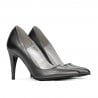 Elegante Damenschuhe 1246 Perlmuttgrau