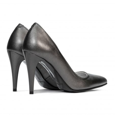 Elegante Damenschuhe 1246 Perlmuttgrau