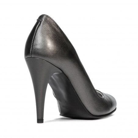 Elegante Damenschuhe 1246 Perlmuttgrau