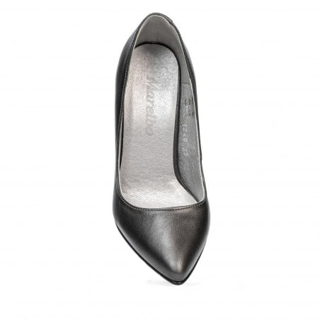 Elegante Damenschuhe 1246 Perlmuttgrau