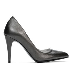 Elegante Damenschuhe 1246 Perlmuttgrau