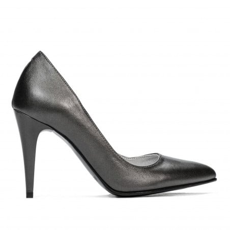 Elegante Damenschuhe 1246 Perlmuttgrau