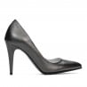 Elegante Damenschuhe 1246 Perlmuttgrau