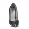 Elegante Damenschuhe 1246 silber perlmuttfarben
