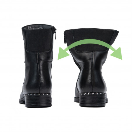 Damenstiefel 3331 schwarz
