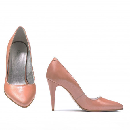 Elegante Damenschuhe 1246 Puderperlmutt