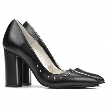 Elegante Damenschuhe 1275 schwarz