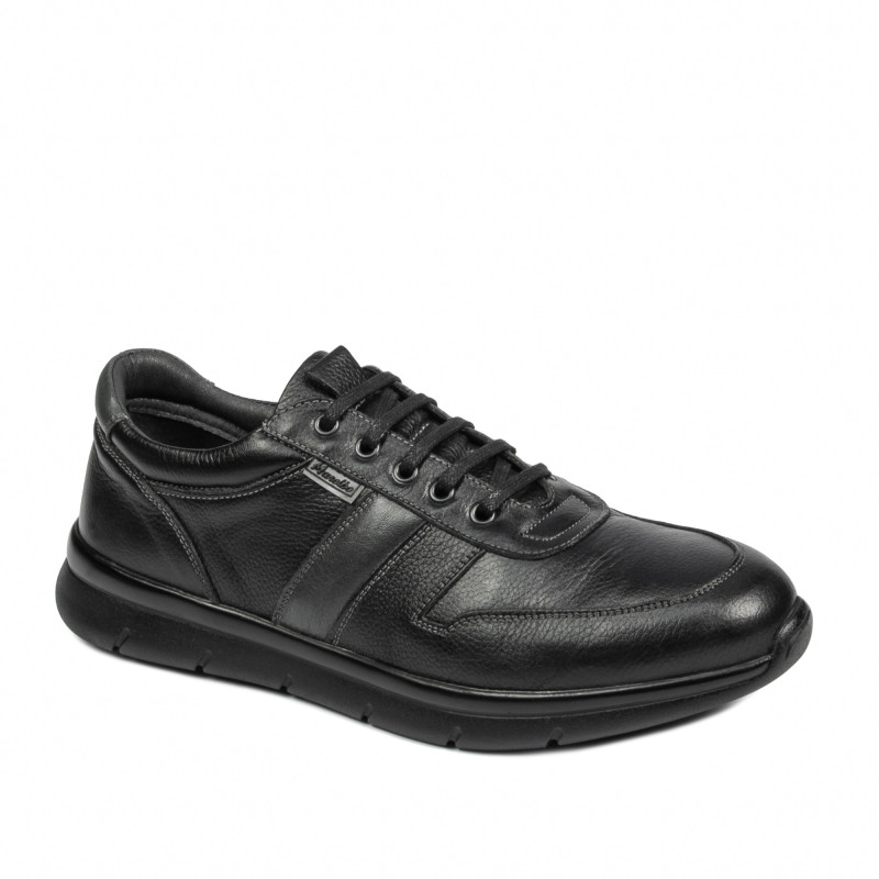 Herrensportschuhe 885 schwarz+grau