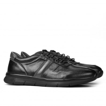 Herrensportschuhe 885 schwarz+grau