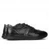 Herrensportschuhe 885 schwarz+grau