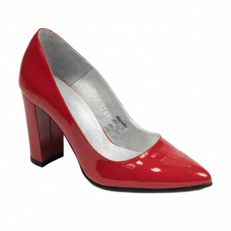Elegante Damenschuhe 1261 Rotlack