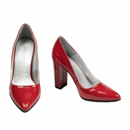 Elegante Damenschuhe 1261 Rotlack