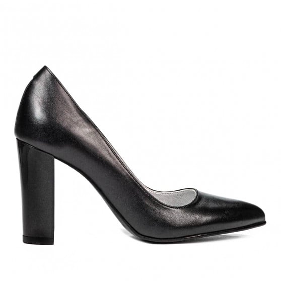 Elegante Damenschuhe 1261 Anthrazit Perlmutt Elegante Damenschuhe 1261 Anthrazit Perlmutt