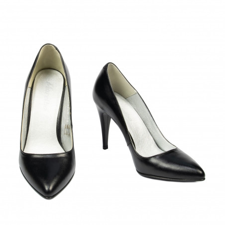 Elegante Damenschuhe 1246 schwarz
