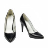 Elegante Damenschuhe 1246 schwarz