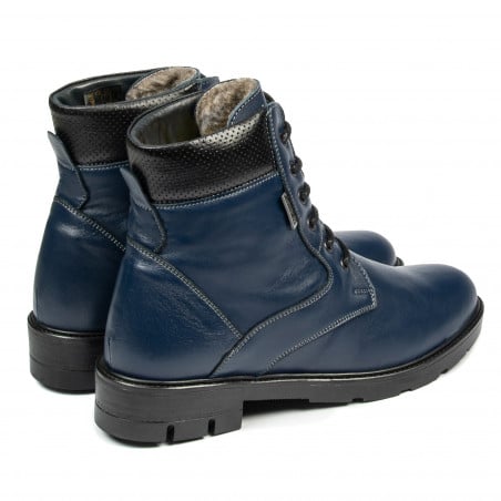 Damenschuhe 3316 Indigo Kombiniert