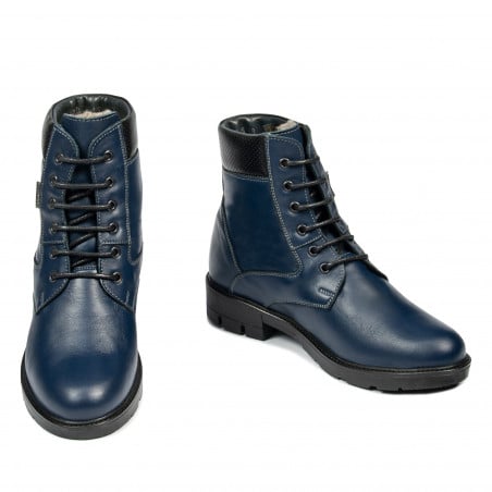Damenschuhe 3316 Indigo Kombiniert