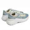 Damen Sportschuhe 6015 blau perlmutt kombiniert