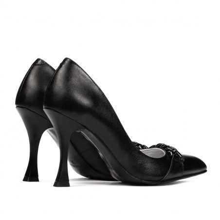 Elegante Damenschuhe 1288 schwarz