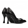 Elegante Damenschuhe 1288 schwarz