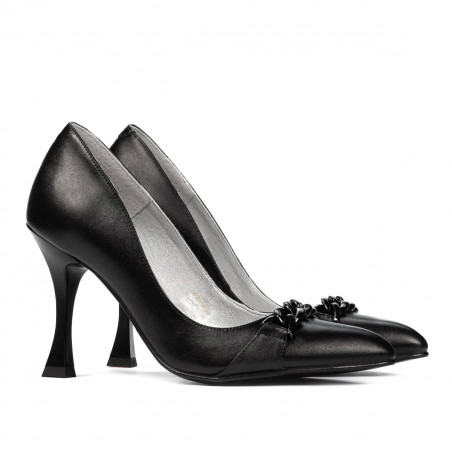 Elegante Damenschuhe 1288 schwarz