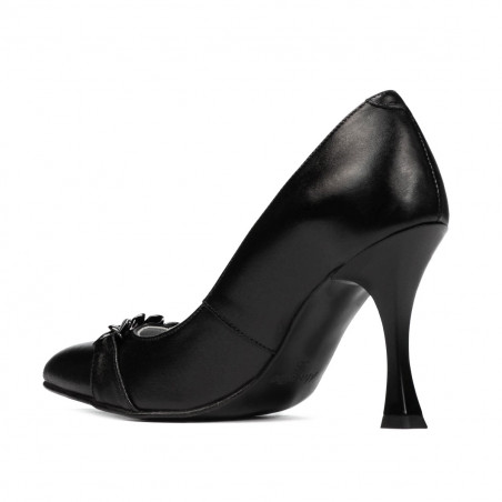 Elegante Damenschuhe 1288 schwarz
