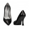 Elegante Damenschuhe 1288 schwarz