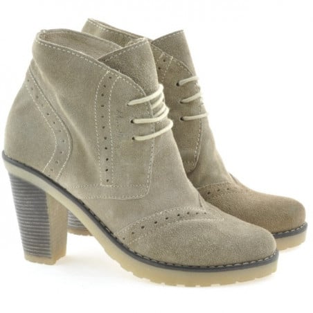 Damenstiefel 3230 Sand Velours