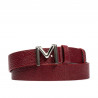 Damen Gürtel 17m Biz Rot