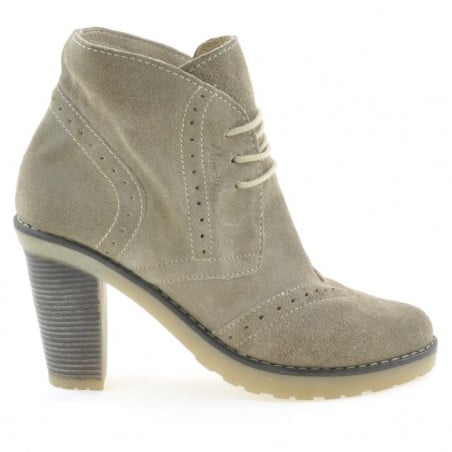 Damenstiefel 3230 Sand Velours