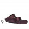 Damen Gürtel 08m Biz Lila